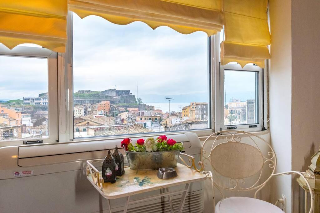 Best View Top Floor Apt. Old Of Corfu Apartment *